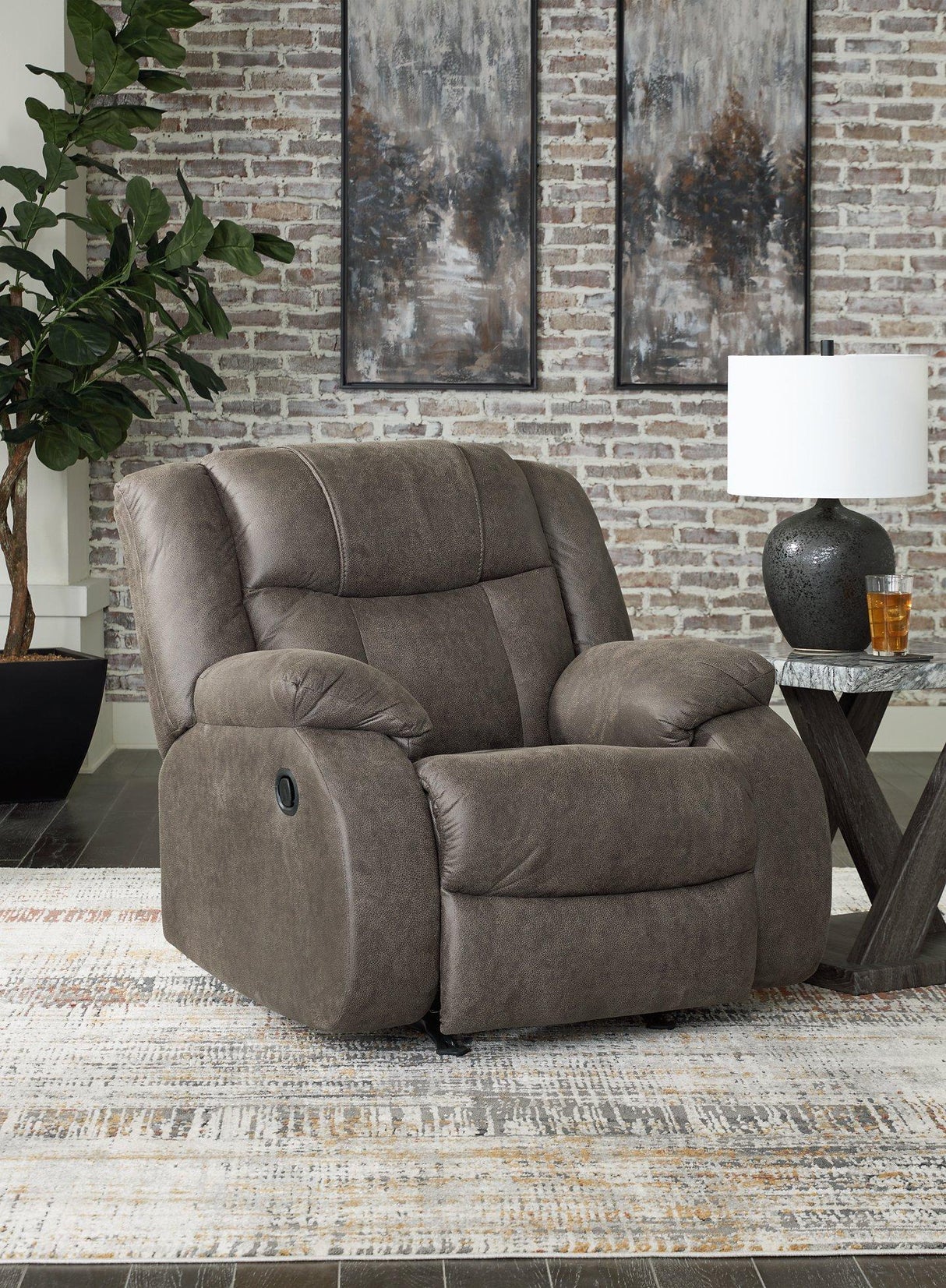First Base Recliner - galleria furniture outlet