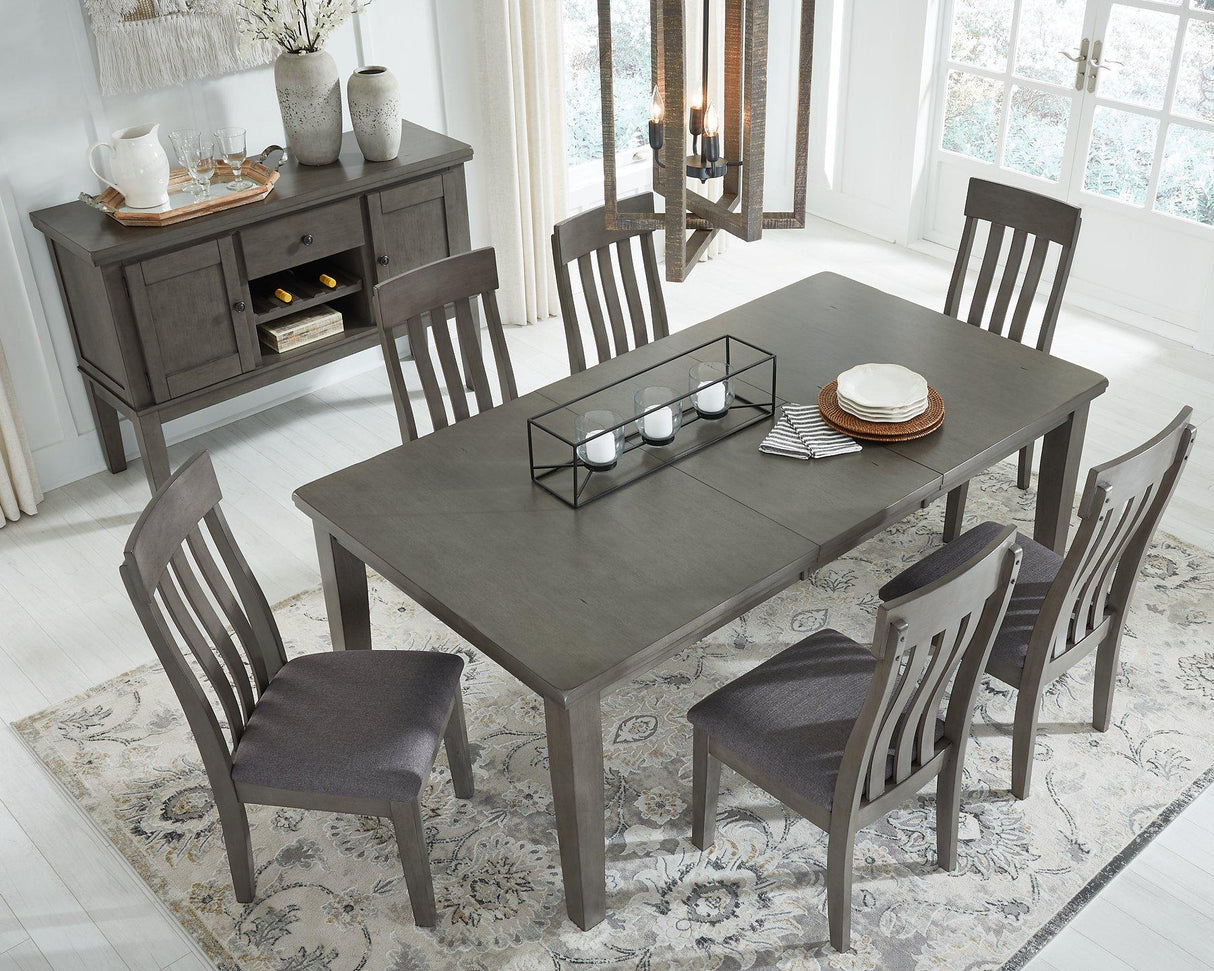 Hallanden Dining Extension Table - galleria furniture outlet