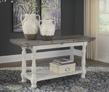 Havalance Sofa/Console Table - galleria furniture outlet