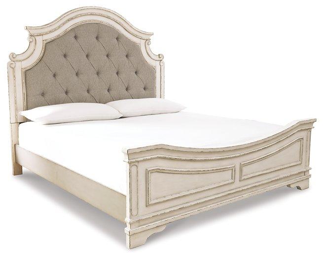 Realyn Upholstered Bed - galleria furniture outlet
