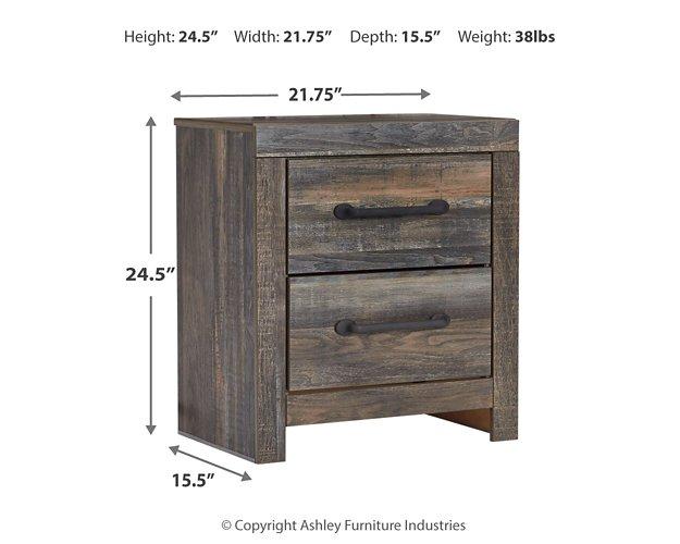 Drystan Nightstand - galleria furniture outlet