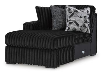 Midnight-Madness Sectional with Chaise - galleria furniture outlet