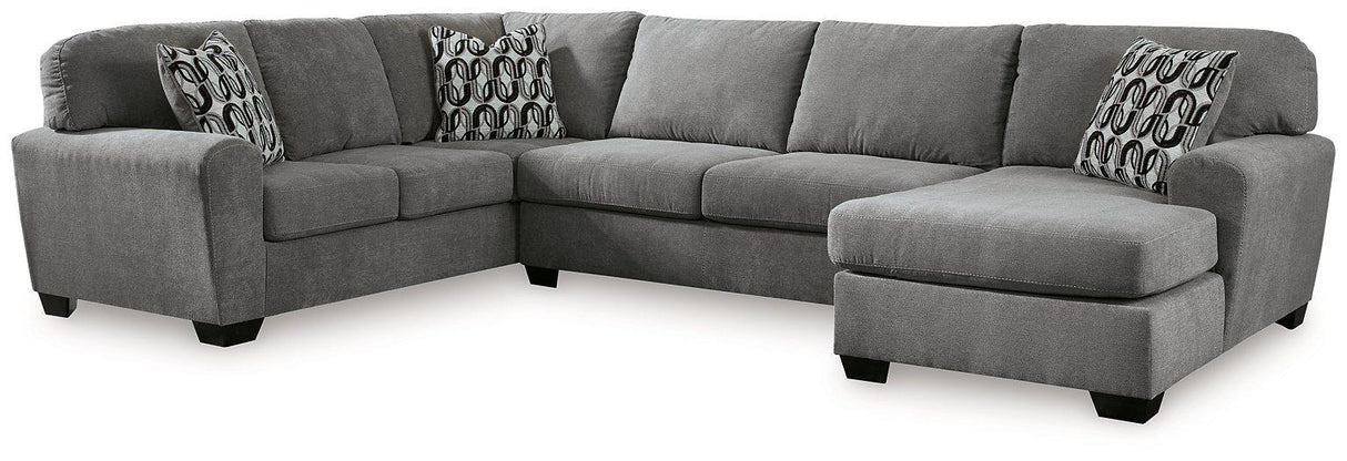 Birkdale Court Sectional with Chaise - galleria furniture outlet