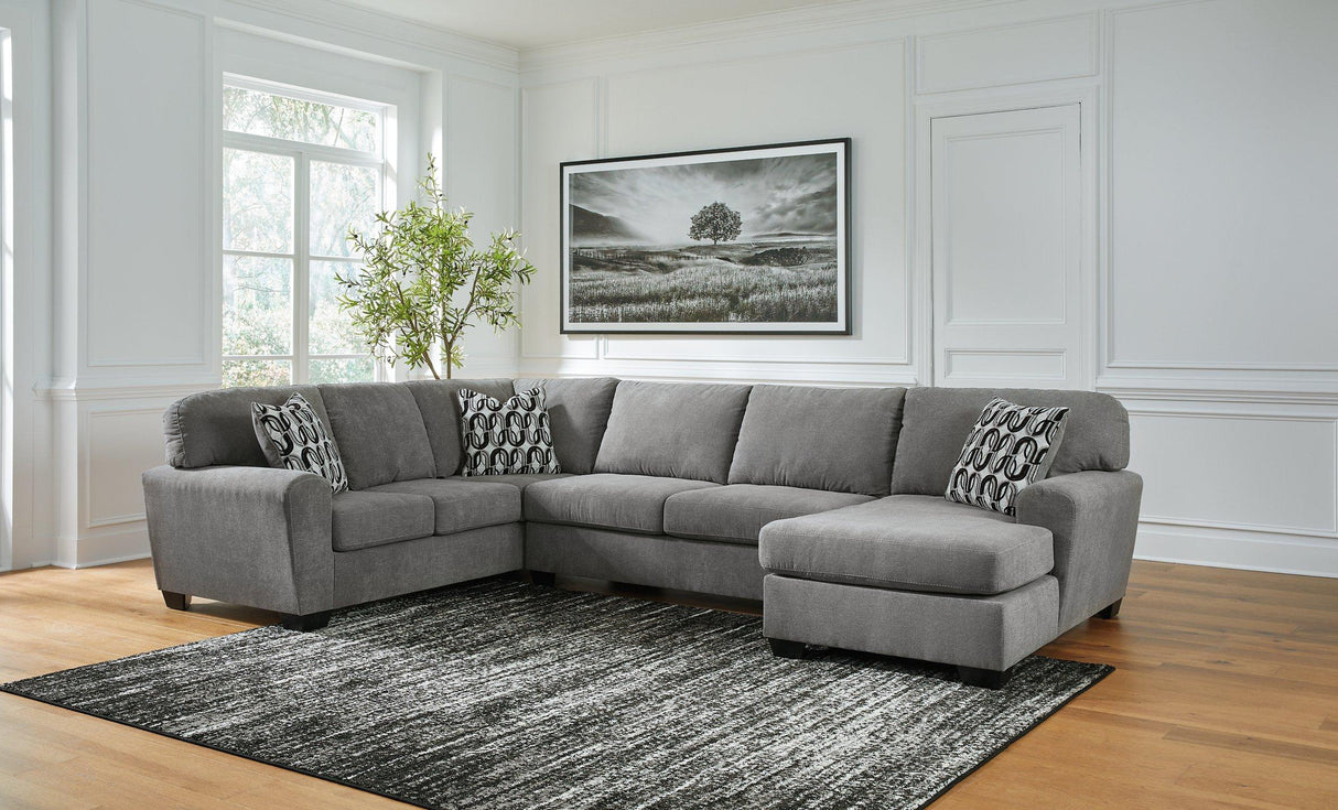Birkdale Court Sectional with Chaise - galleria furniture outlet