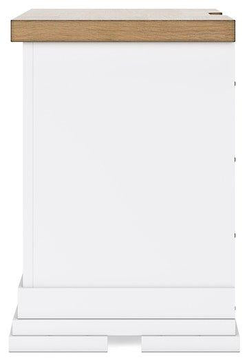 Ashbryn Nightstand - galleria furniture outlet