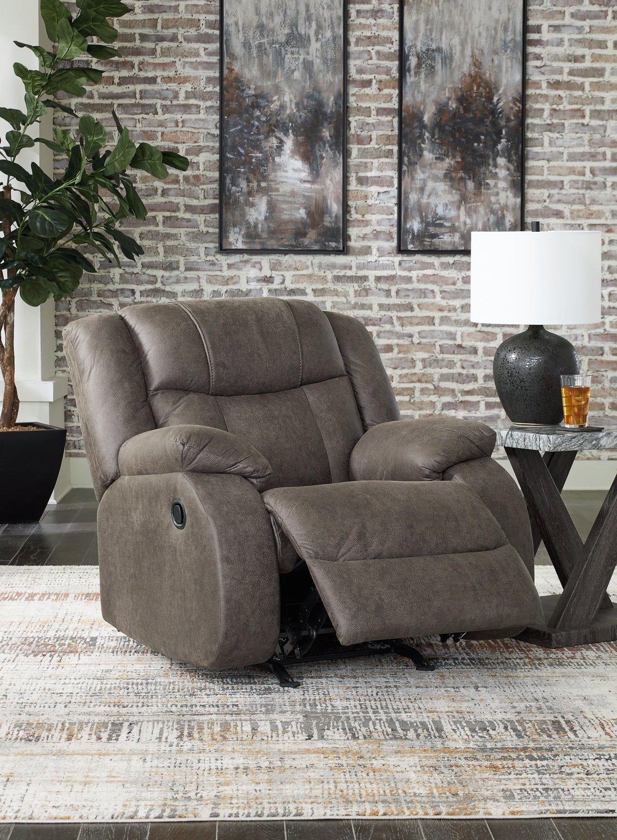 First Base Recliner - galleria furniture outlet