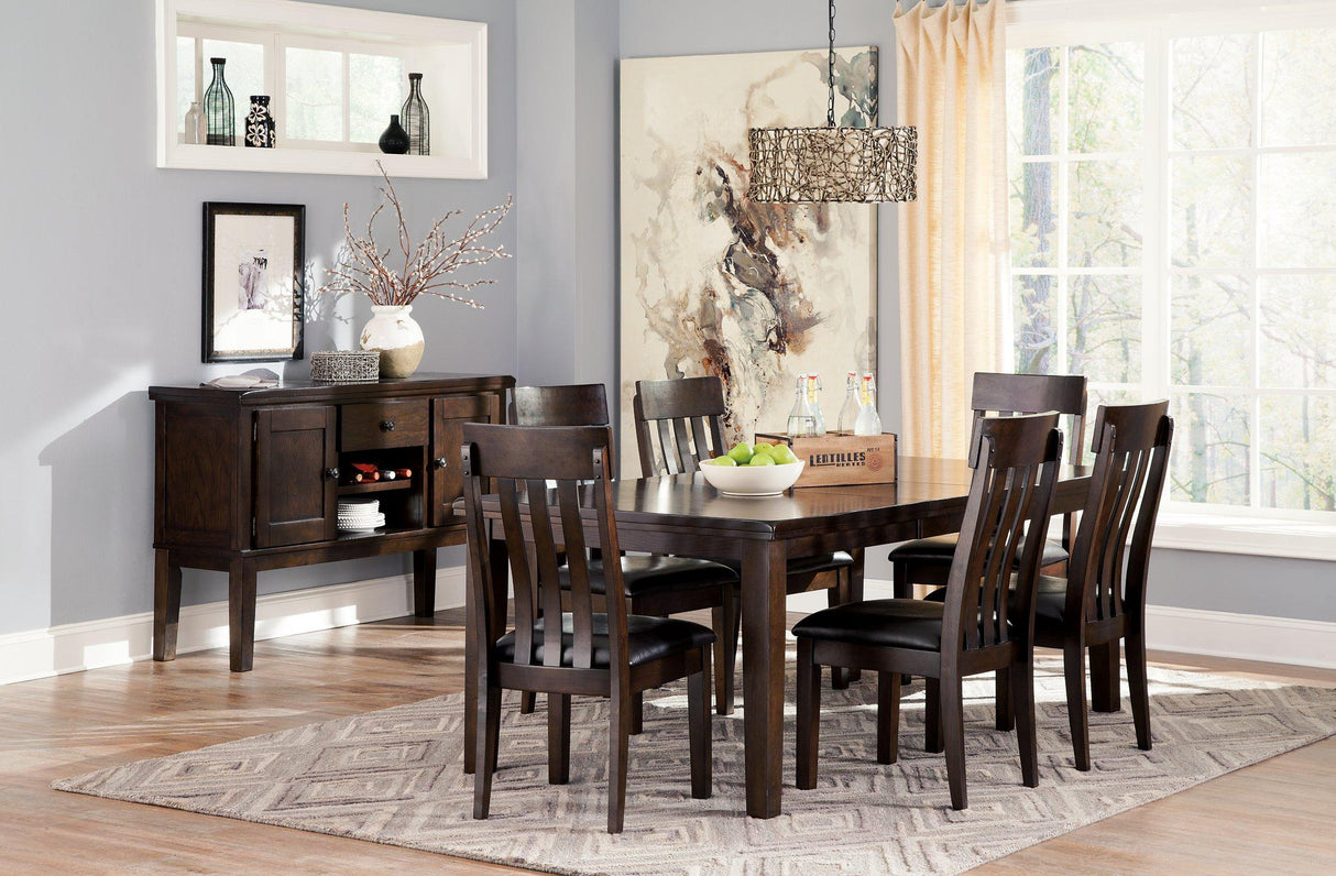 Haddigan Dining Extension Table - galleria furniture outlet