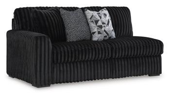 Midnight-Madness Sectional with Chaise - galleria furniture outlet