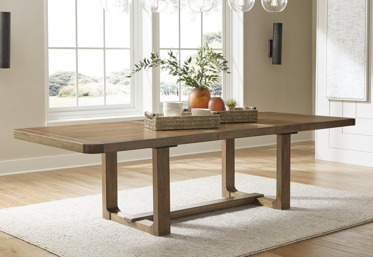 Cabalynn Dining Extension Table - galleria furniture outlet