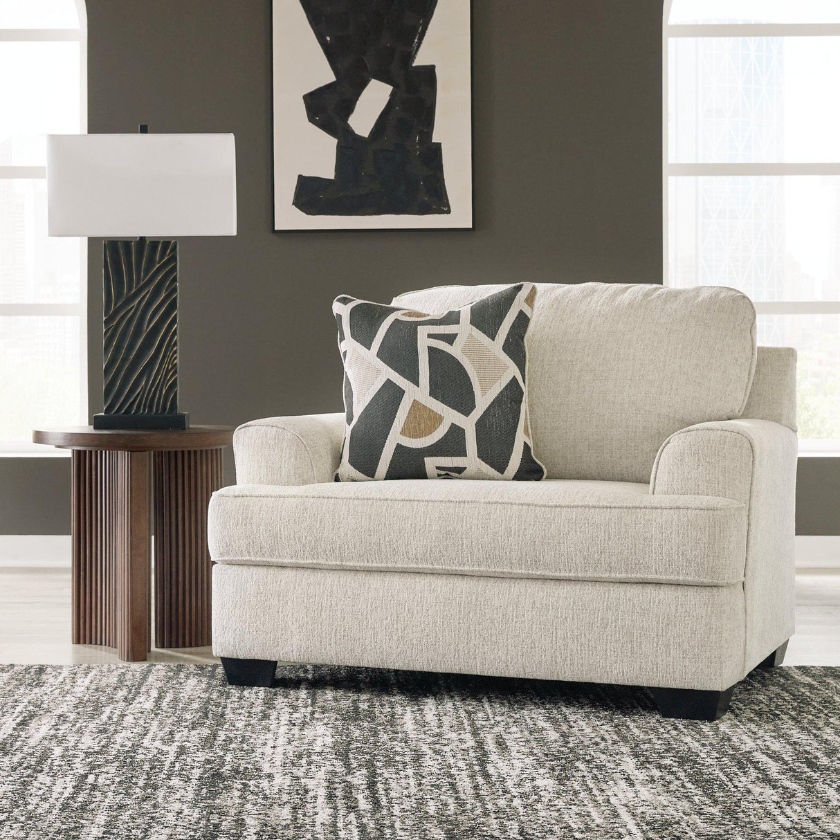 Heartcort Oversized Chair - galleria furniture outlet
