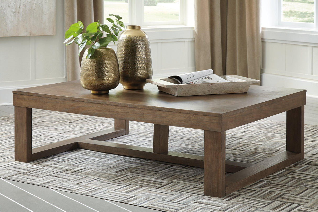 Cariton Coffee Table - galleria furniture outlet