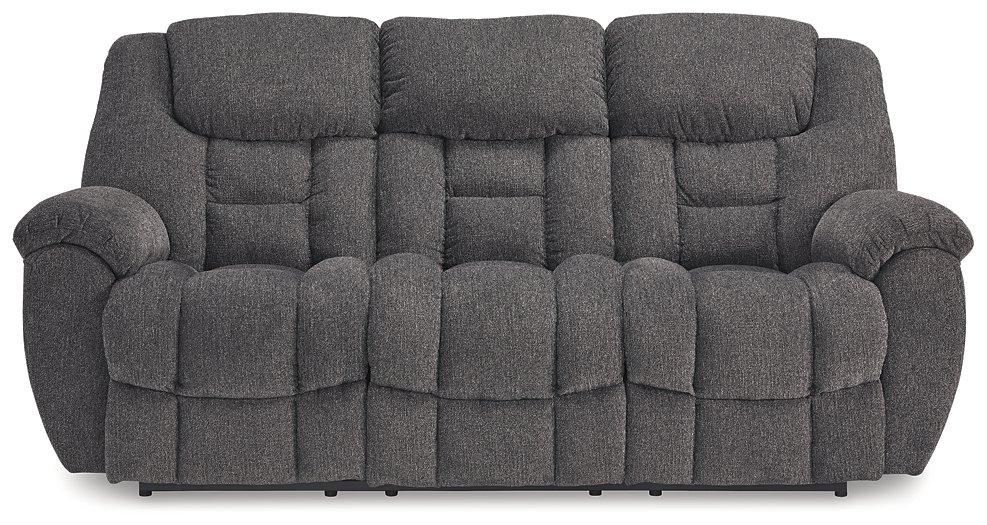 Foreside Reclining Sofa - galleria furniture outlet