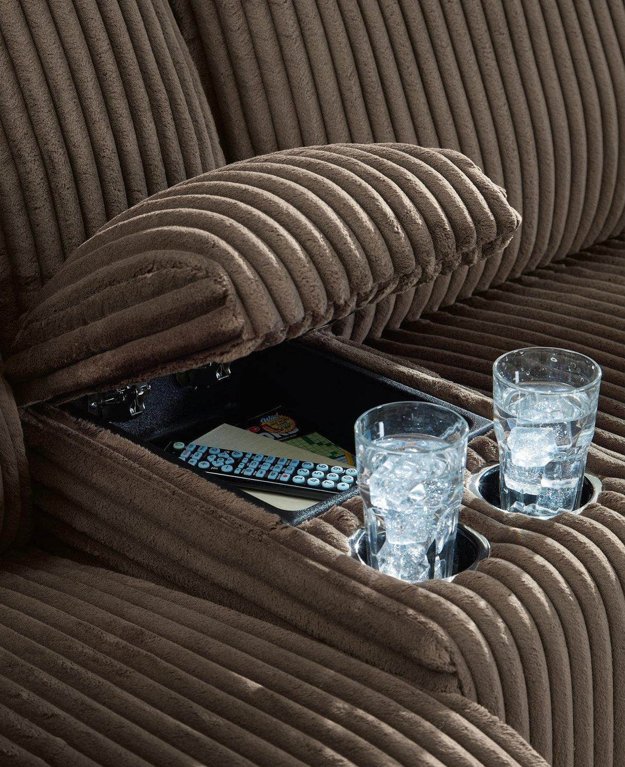 Top Tier Reclining Sectional with Chaise - galleria furniture outlet