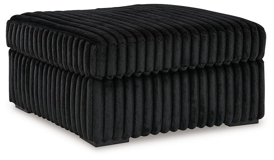 Midnight-Madness Oversized Accent Ottoman - galleria furniture outlet