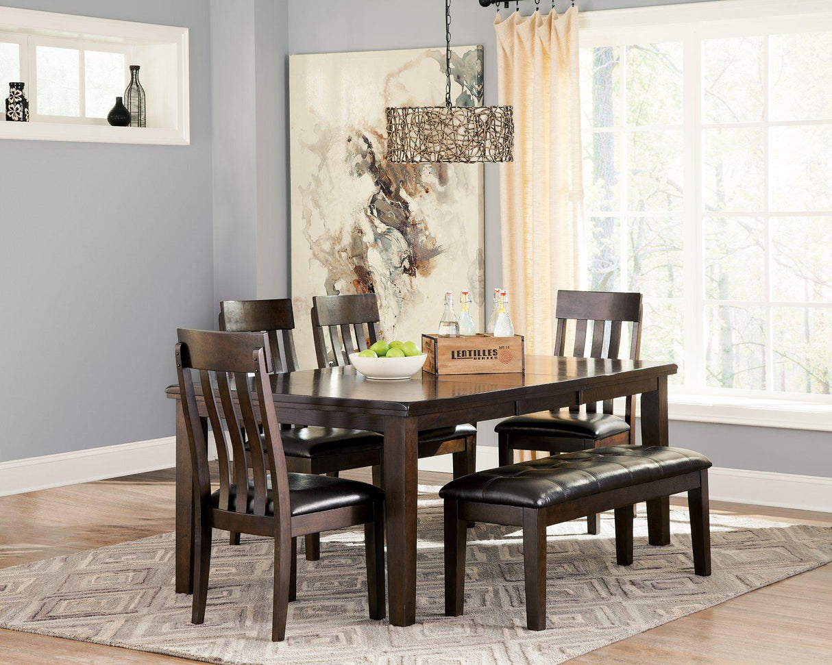 Haddigan Dining Extension Table - galleria furniture outlet