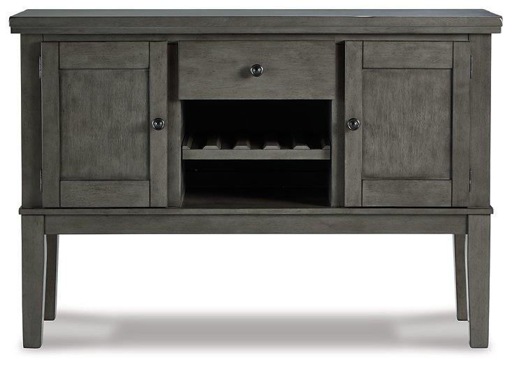 Hallanden Dining Server - galleria furniture outlet