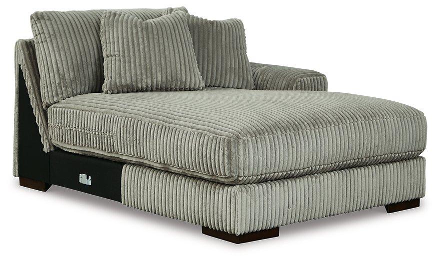 Lindyn Sectional with Double Chaise - galleria furniture outlet