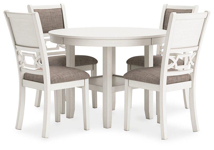 Erinberg Dining Table and 4 Chairs (Set of 5) - galleria furniture outlet