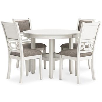 Erinberg Dining Table and 4 Chairs (Set of 5) - galleria furniture outlet