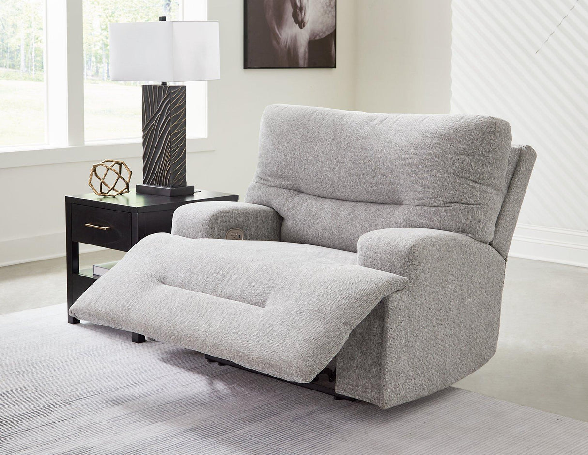 Acklen Place Oversized Power Recliner - galleria furniture outlet