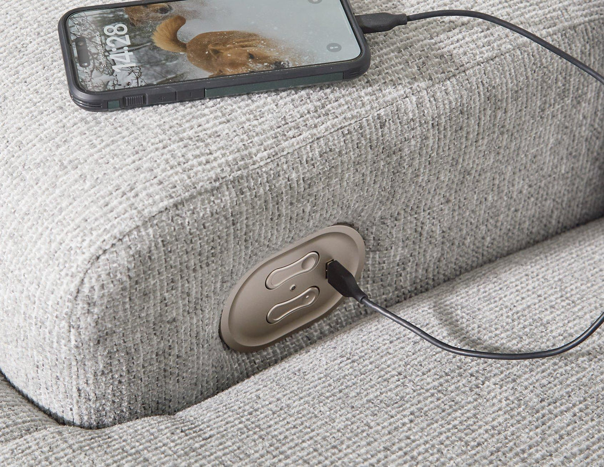 Acklen Place Oversized Power Recliner - galleria furniture outlet