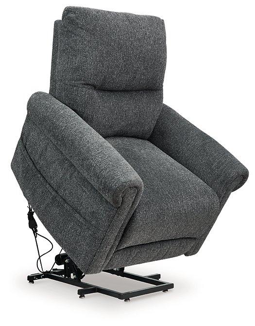 Aureta Power Lift Recliner - galleria furniture outlet