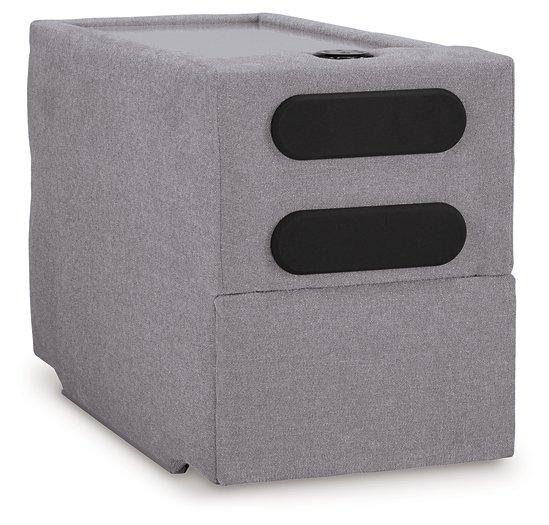 Modmax Balanced Sectional with Audio and Storage Consoles - galleria furniture outlet