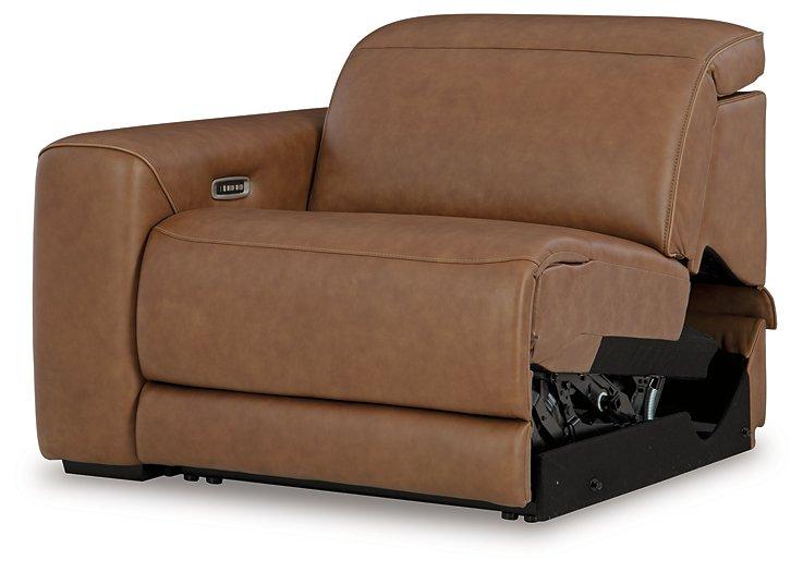 Magic Man 5-Piece Power Reclining Sectional - galleria furniture outlet