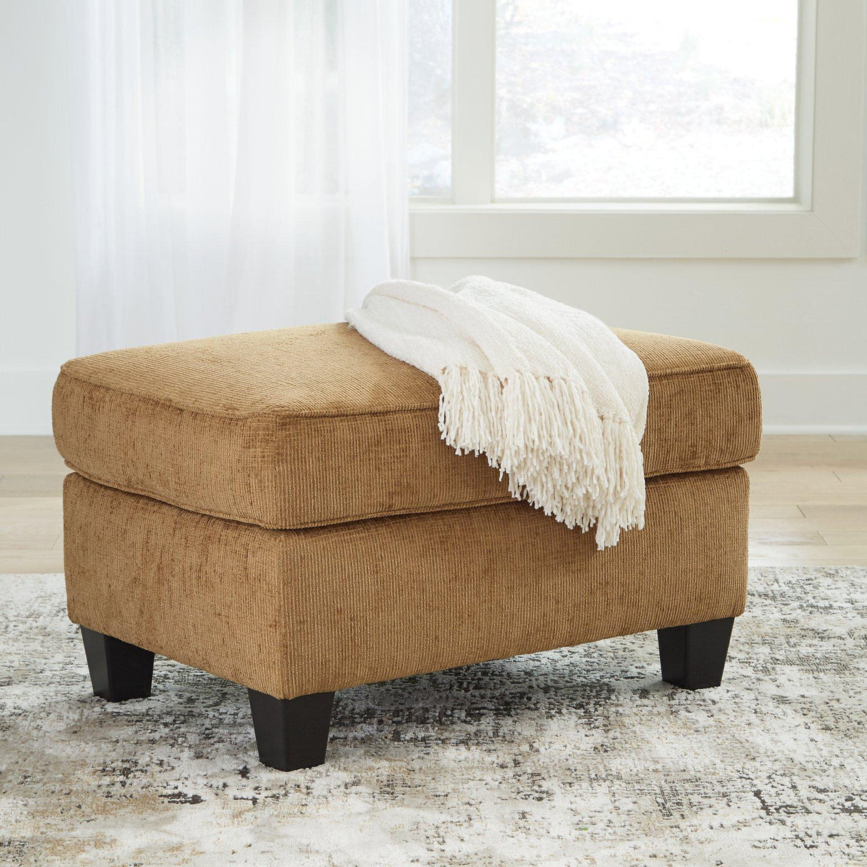 Erinslane Ottoman - galleria furniture outlet