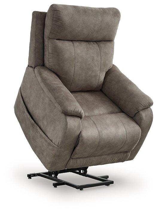 Crestmeade Power Lift Recliner - galleria furniture outlet
