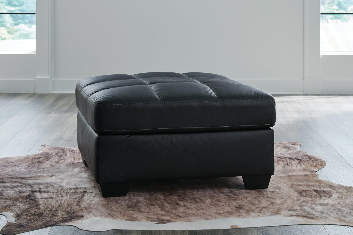 Barlin Mills Oversized Accent Ottoman - galleria furniture outlet