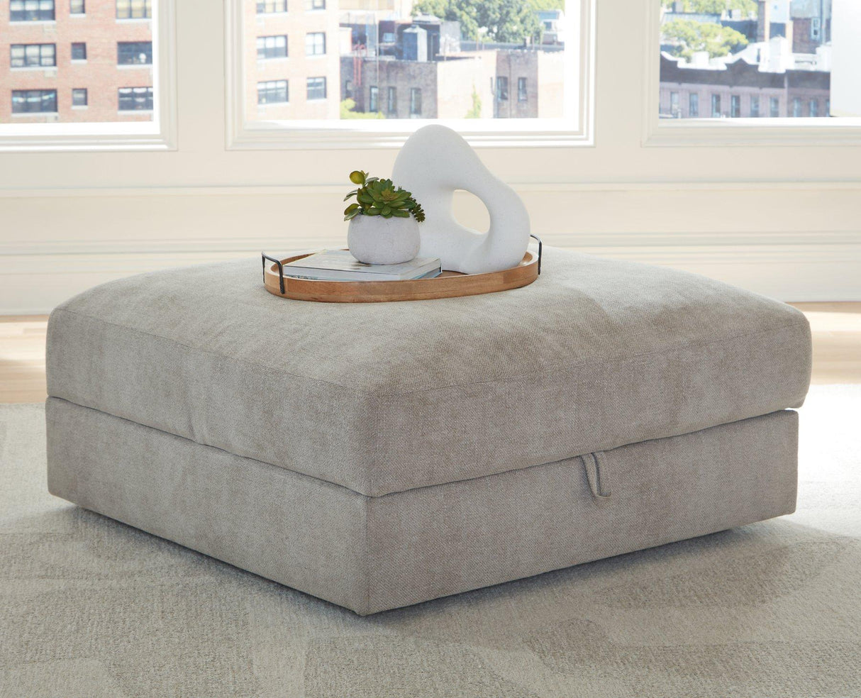 Aslan Court Ottoman With Storage - galleria furniture outlet