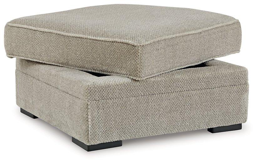 Calnita Ottoman With Storage - galleria furniture outlet