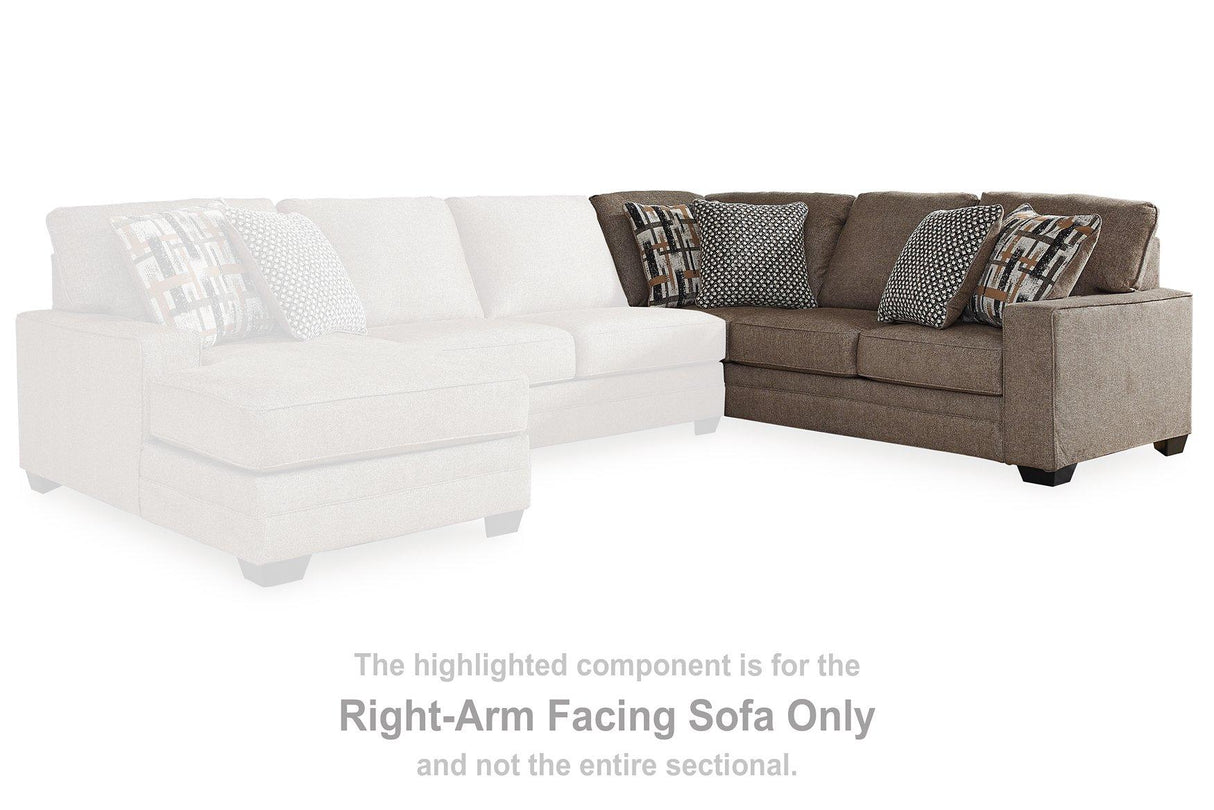 Cannonbrook Sectional with Chaise - galleria furniture outlet