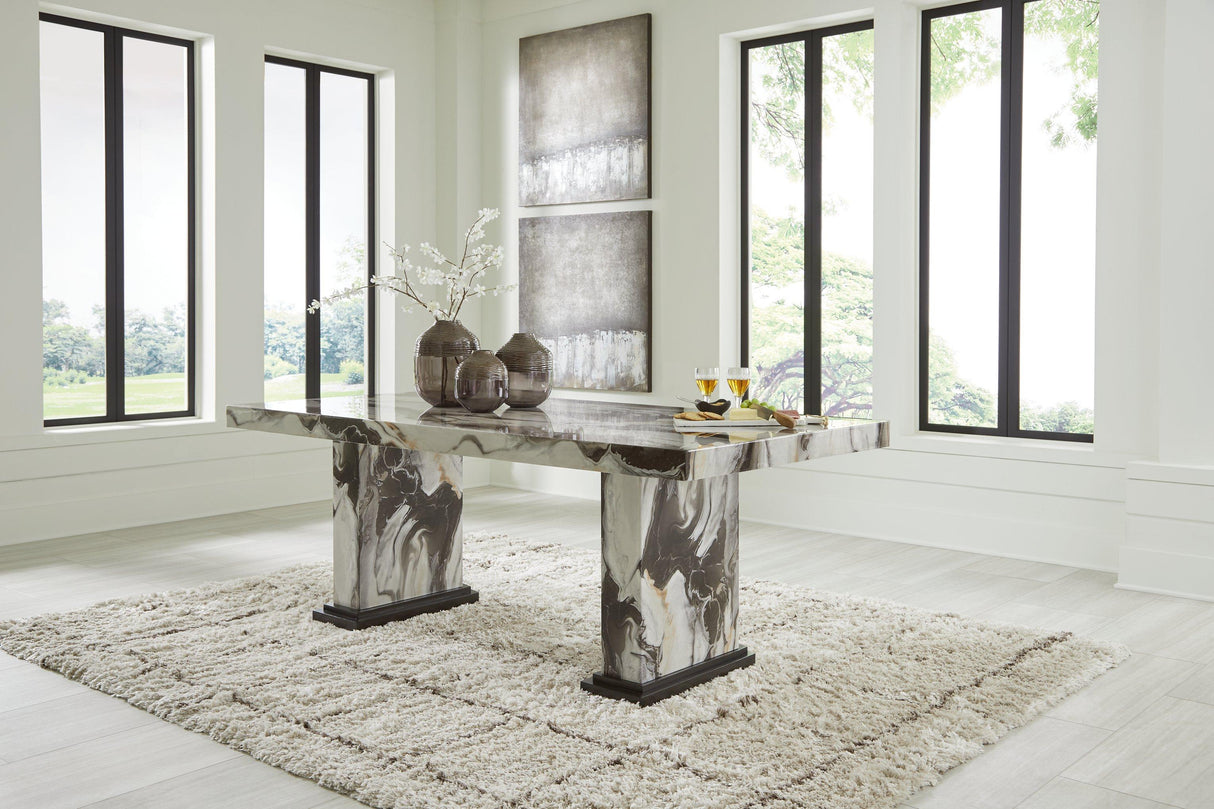 Jeshina Dining Table - galleria furniture outlet