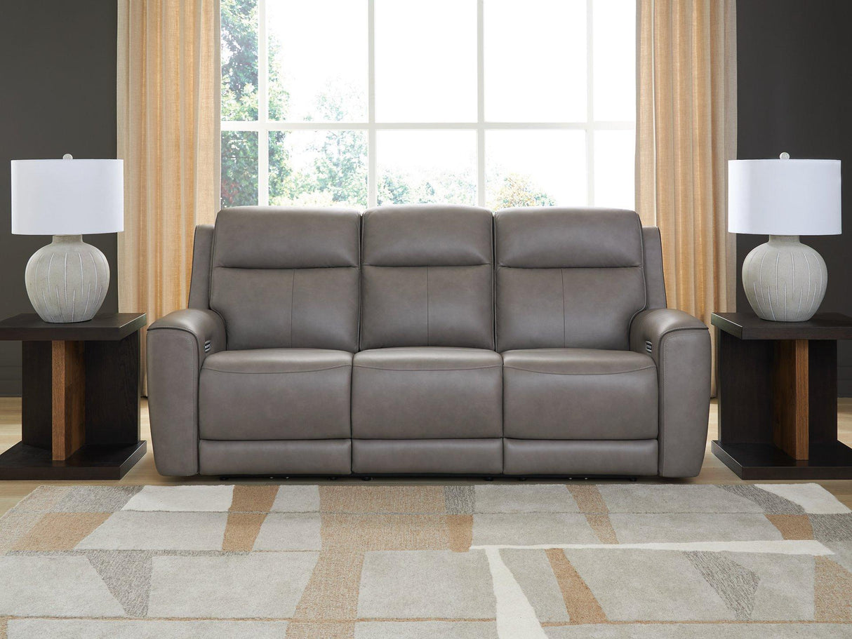 5Z-Comfort Power Reclining Sofa - galleria furniture outlet