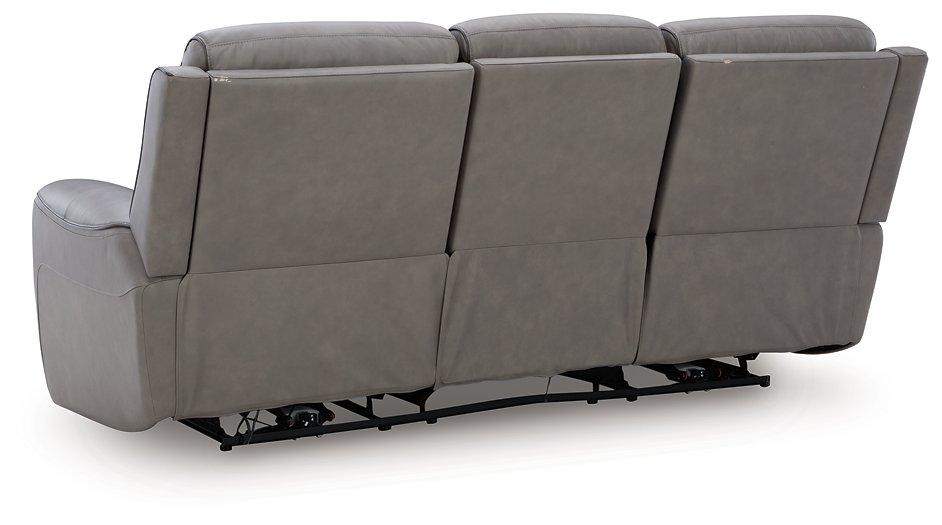 5Z-Comfort Power Reclining Sofa - galleria furniture outlet