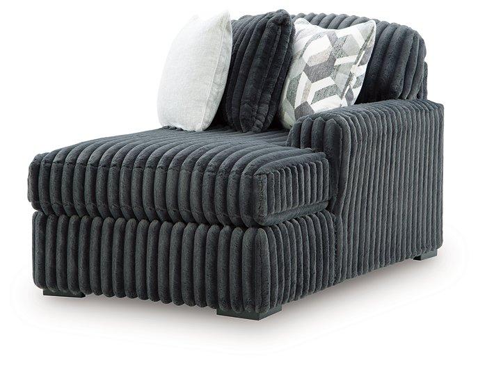 Midnight-Madness Sectional with Chaise - galleria furniture outlet
