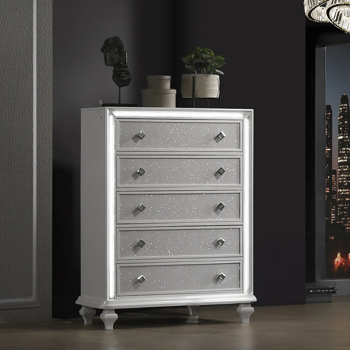 Stardust Chest-White