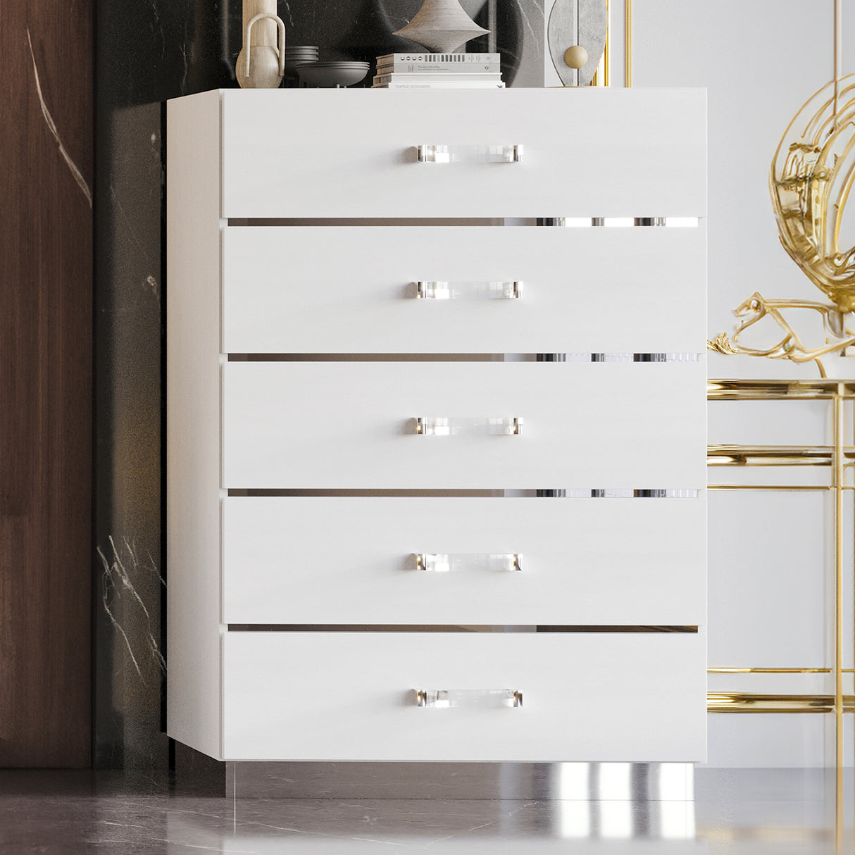 Europa Chest- White