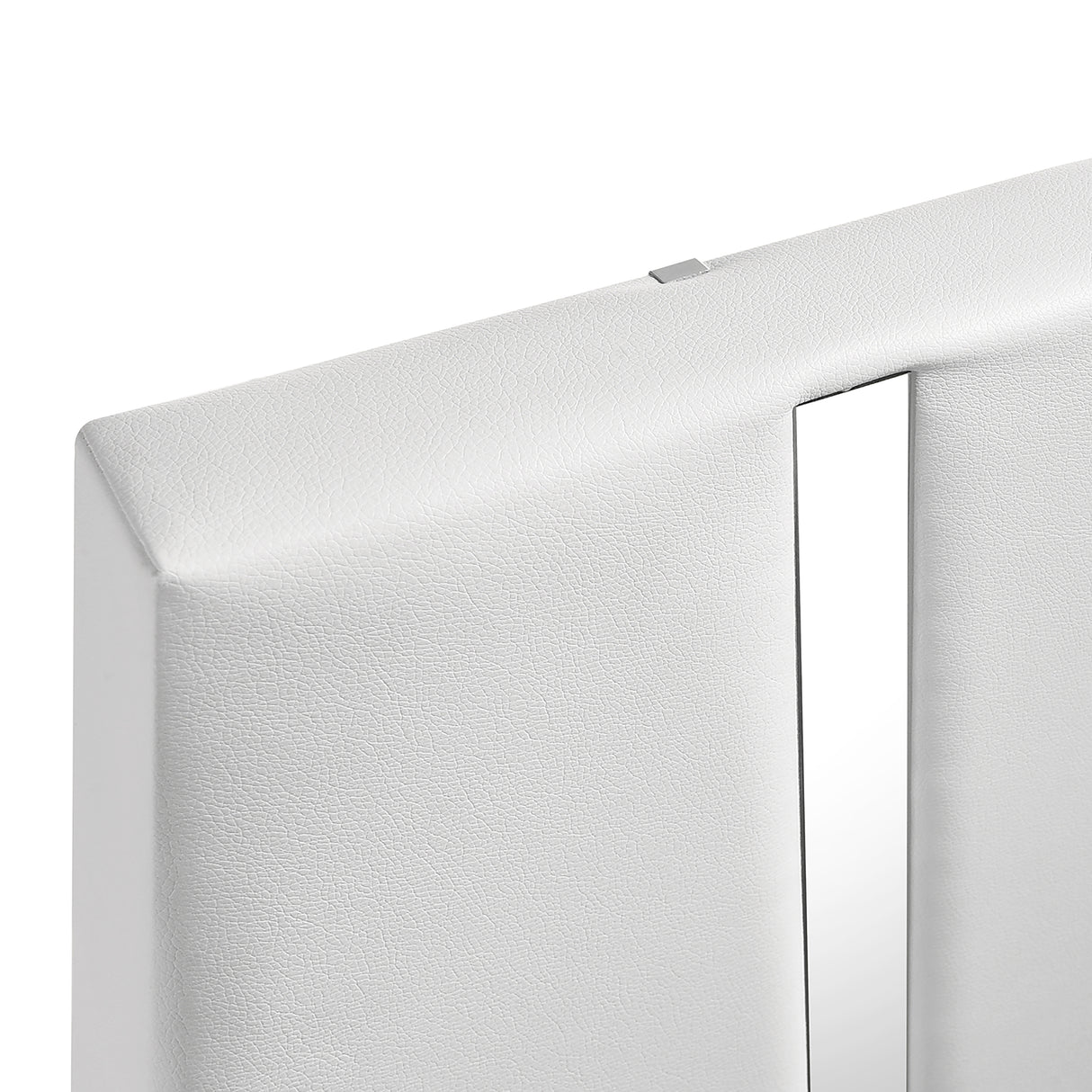 Europa 5/0 Q Headboard, Footboard & Slats-White