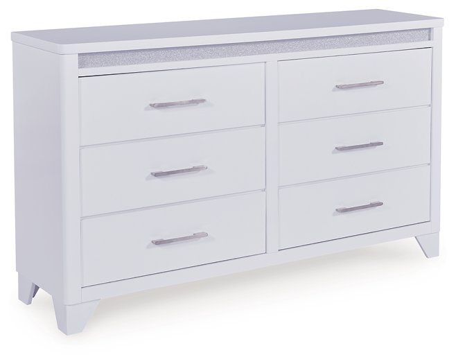 Jarlee Dresser and Mirror - galleria furniture outlet