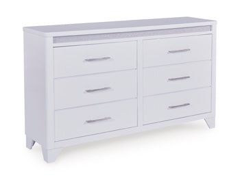Jarlee Dresser and Mirror - galleria furniture outlet