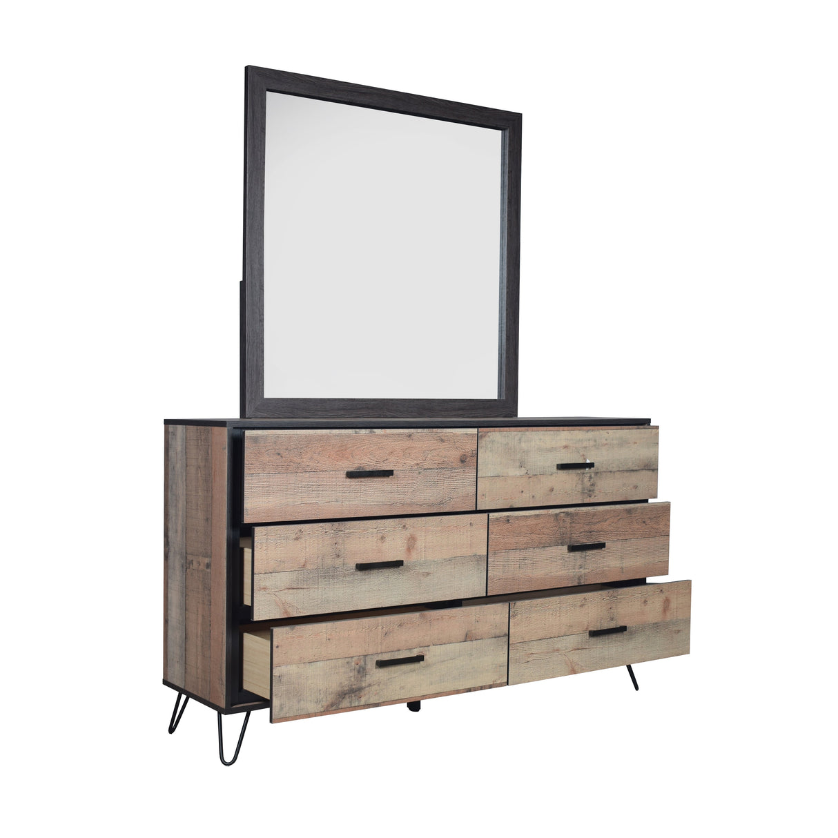 Elk River Mirror- Rustic