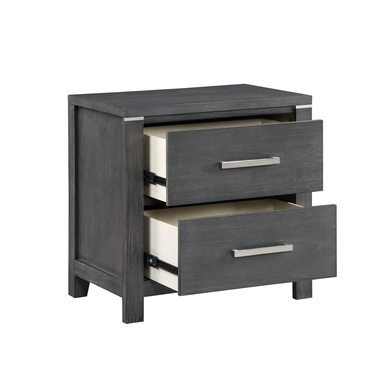 Odessa Nightstand-Charcoal