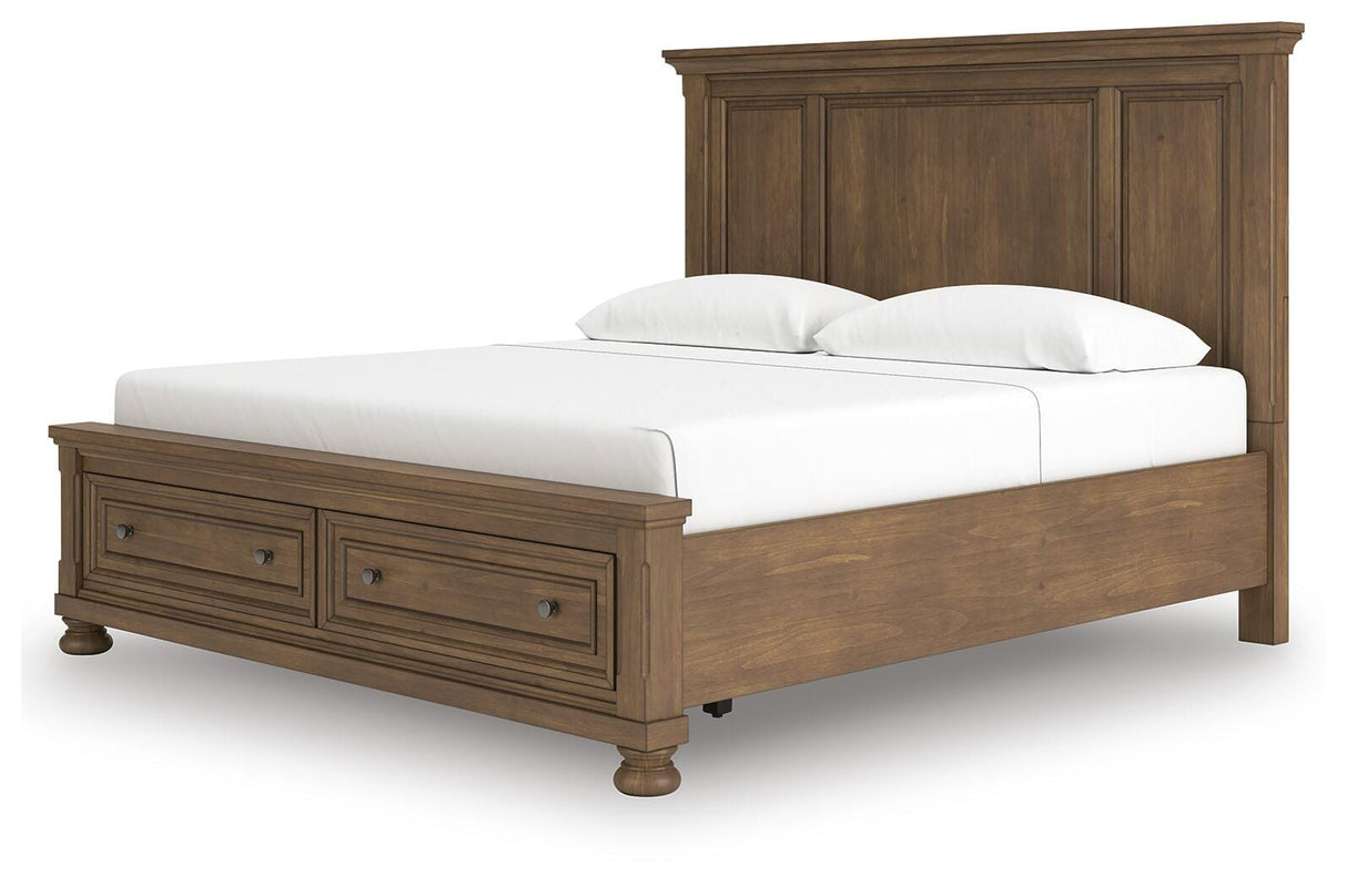 Feddinger Panel Storage Bed