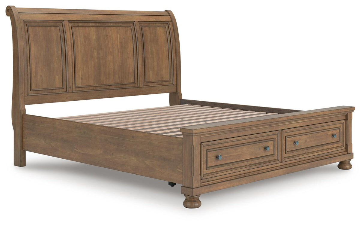 Feddinger Panel Storage Bed