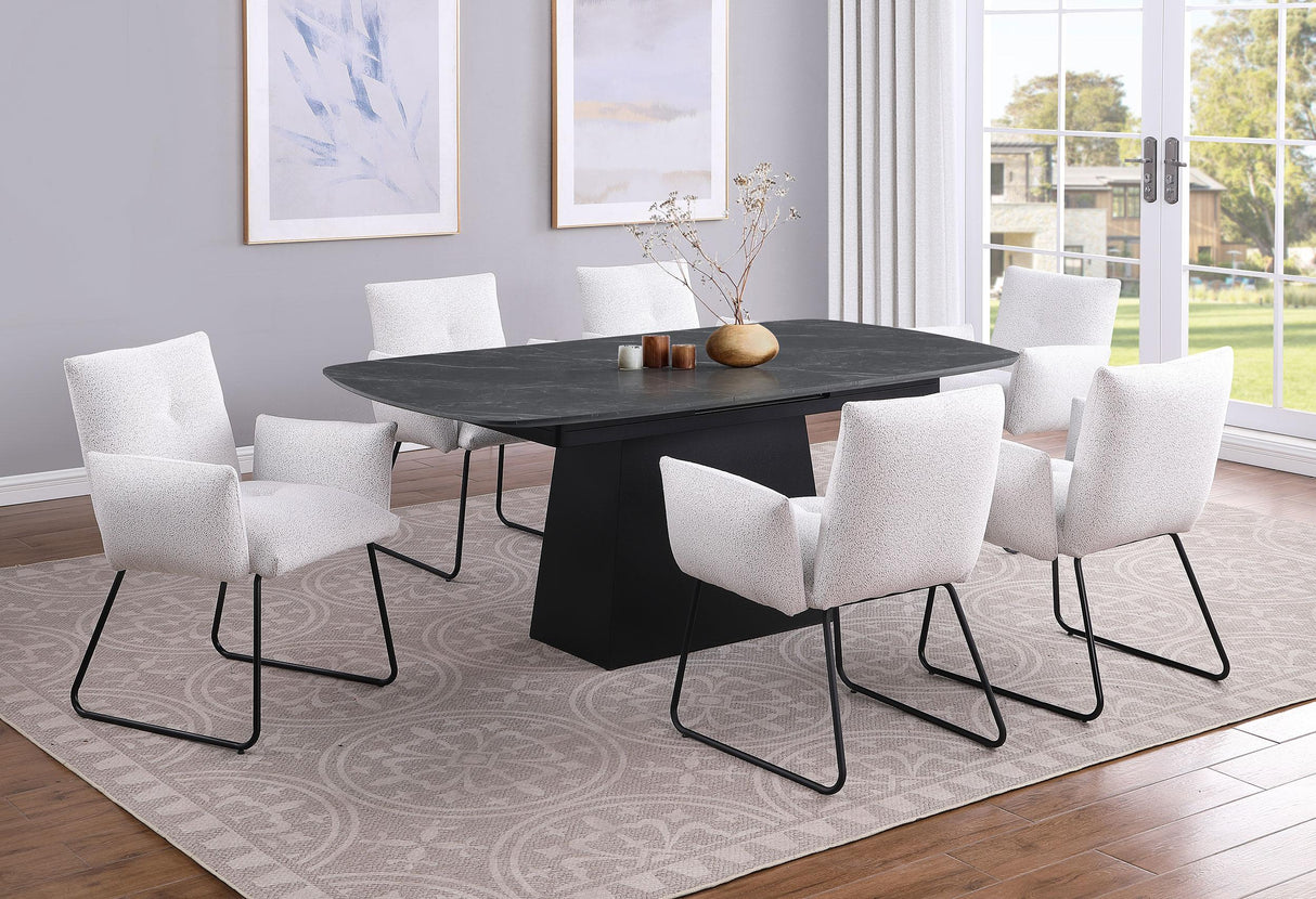 Potero Extension Dining Table - galleria furniture outlet