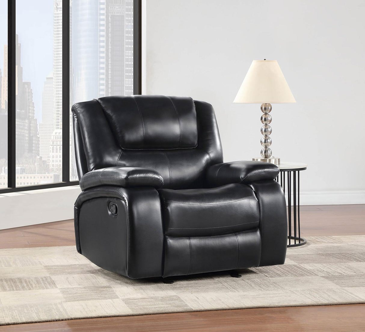 Camila Glider Recliner - galleria furniture outlet