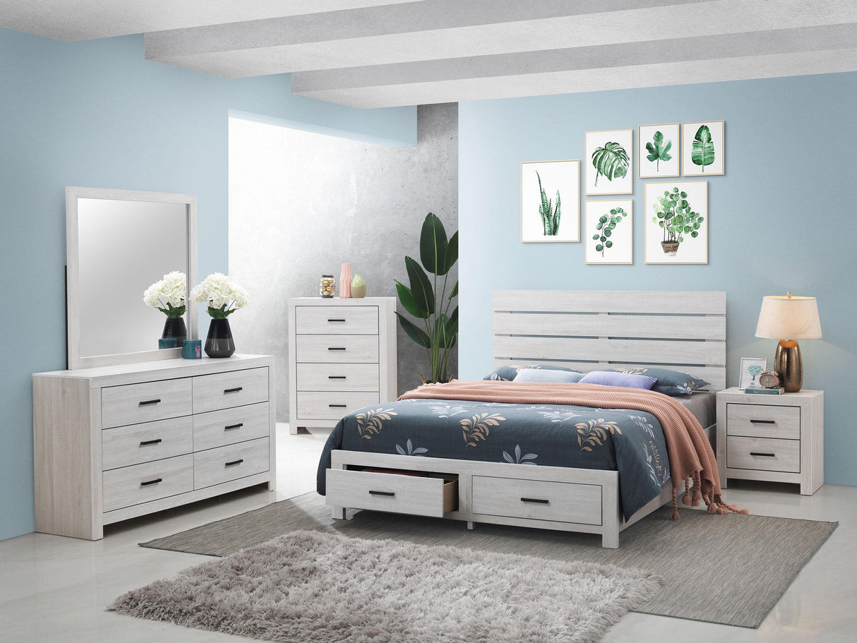 Brantford Panel Platform Storage Bed - galleria furniture outlet